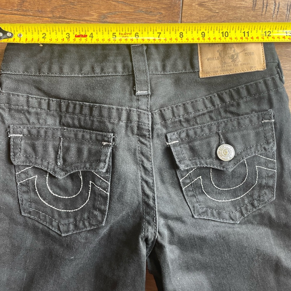 True Religion Kids Charcoal Denim Jeans - Picture 7 of 8